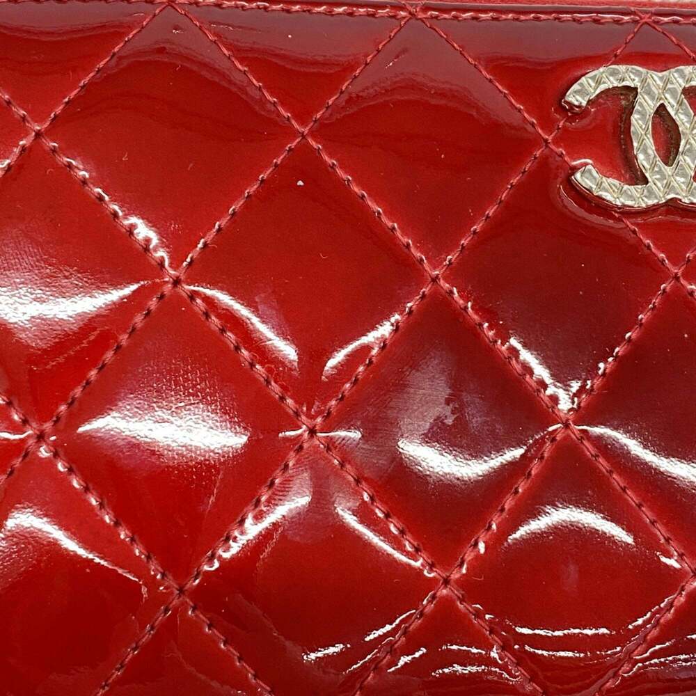 CHANEL Red Leather Wallet - Picture 12 of 14
